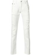 Dolce & Gabbana Slim Fit Jeans - White