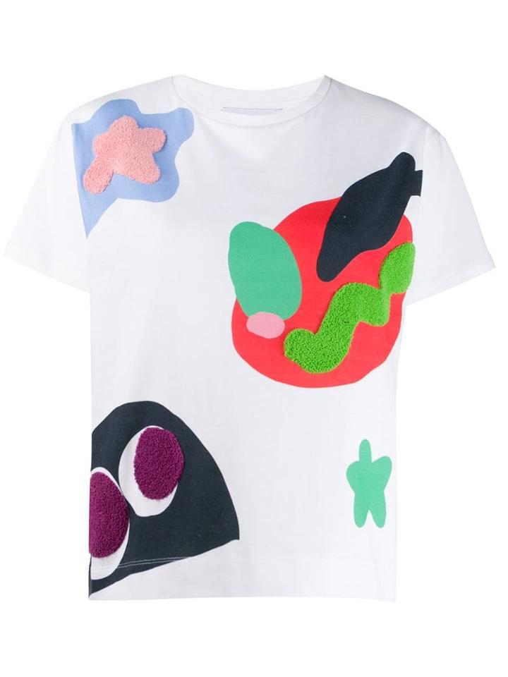 Mira Mikati Raised Print T-shirt - White