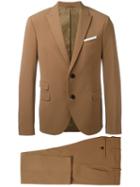 Neil Barrett - Two-piece Suit - Men - Cotton/polyester/polyurethane/viscose - 50, Brown, Cotton/polyester/polyurethane/viscose