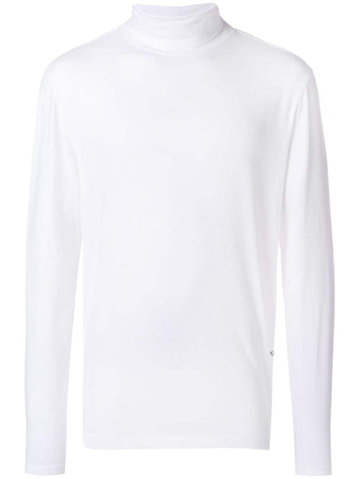 Calvin Klein Turtleneck Longsleeved T-shirt - White