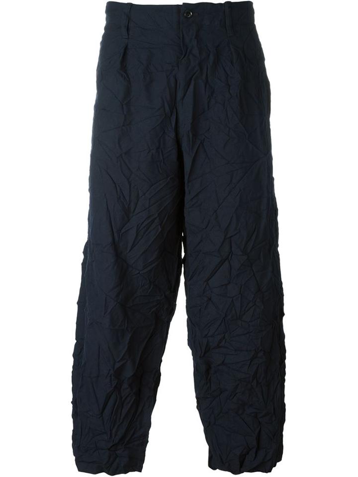 Yohji Yamamoto Q-one Tuck Pants