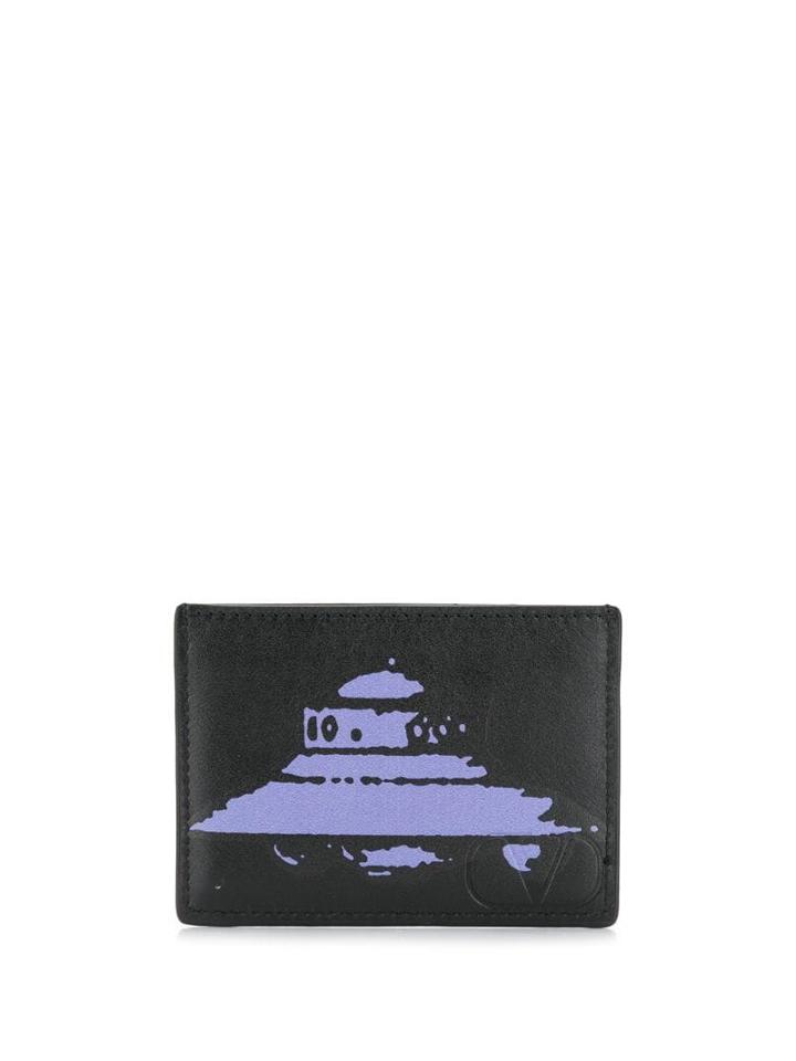 Valentino Valentino Garavani Ufo Cardholder - Black