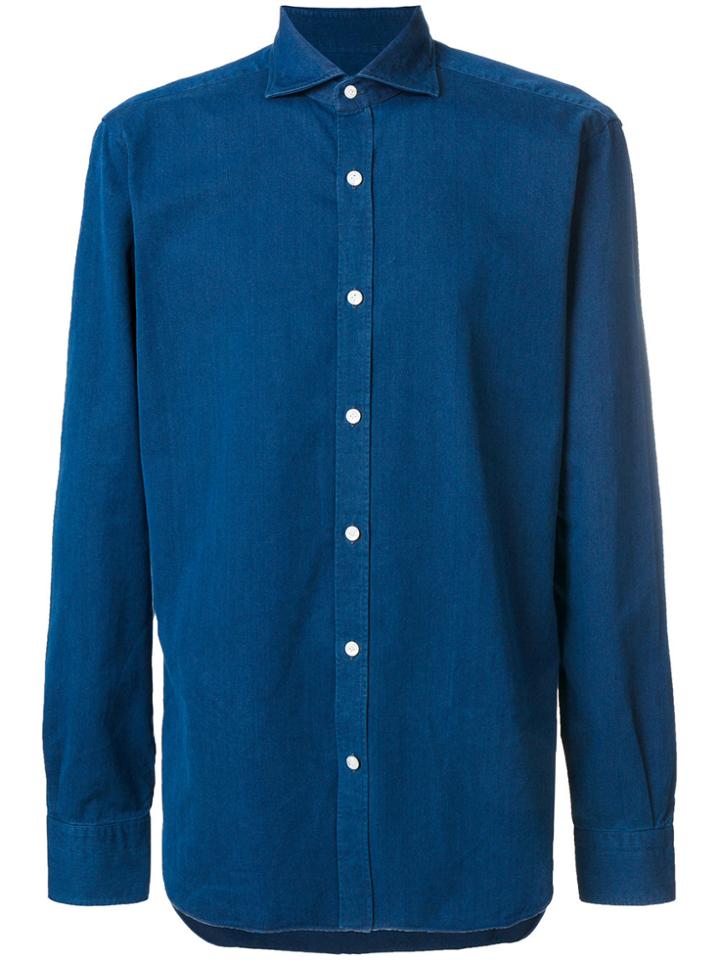 Barba Relaxed Shirt - Blue