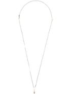 Ugo Cacciatori Skull Pendant Necklace - Metallic