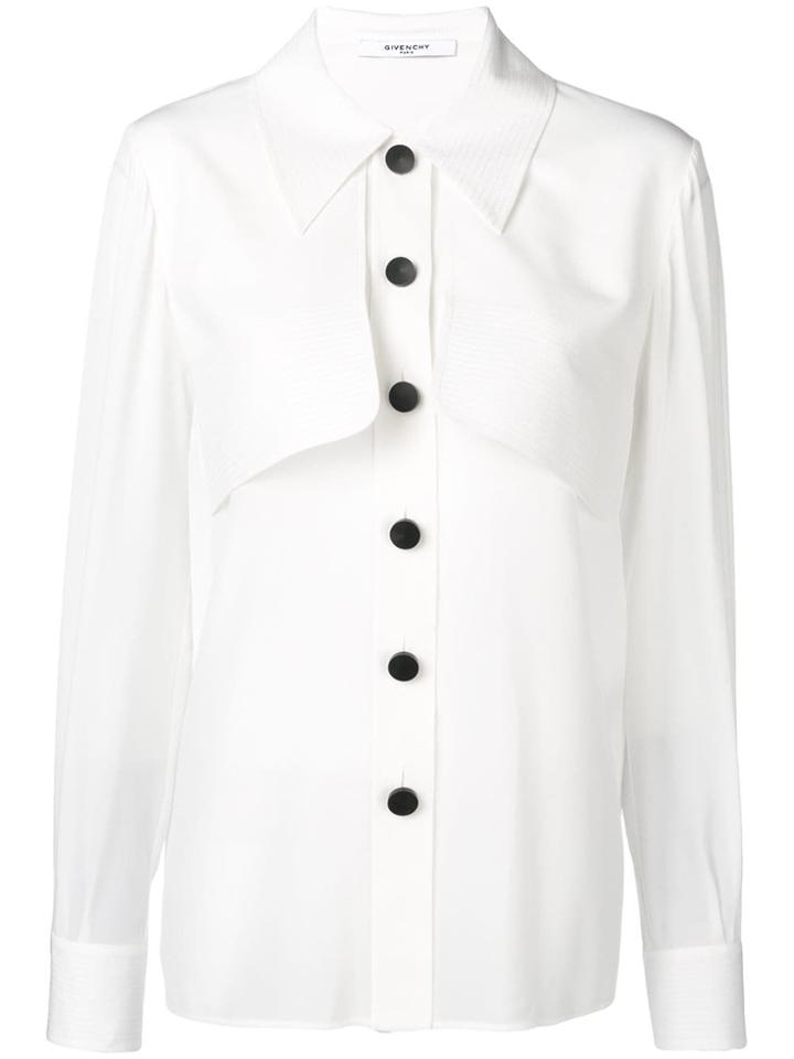 Givenchy Loose Fitted Blouse - White