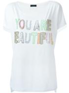 Twin-set You Are Beautiful T-shirt
