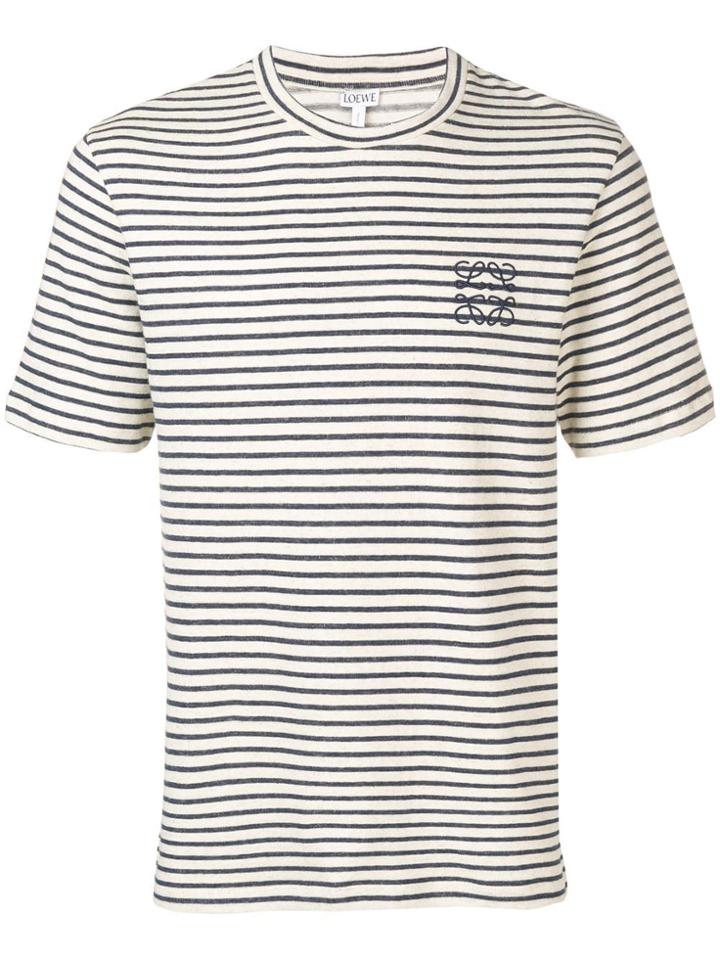 Loewe Striped T-shirt - Blue