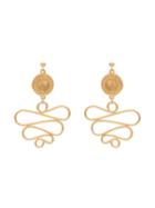 Holly Ryan Gold-plated Picasso Medusa Earrings
