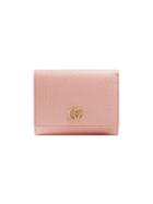 Gucci Gg Marmont Leather Wallet - Pink