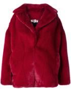 Dvf Diane Von Furstenberg Fuzzy Jacket - Red