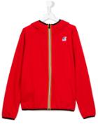 K Way Kids Teen Le Vrai 3.0 Jacket, Girl's, Size: 16 Yrs, Red