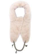 Alexander Mcqueen Mink Fur Stole - Pink & Purple