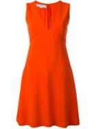 Stella Mccartney Kaitlyn Dress, Women's, Size: 38, Yellow/orange, Viscose/acetate/spandex/elastane/cotton