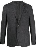 Lardini Fine Knit Blazer - Grey