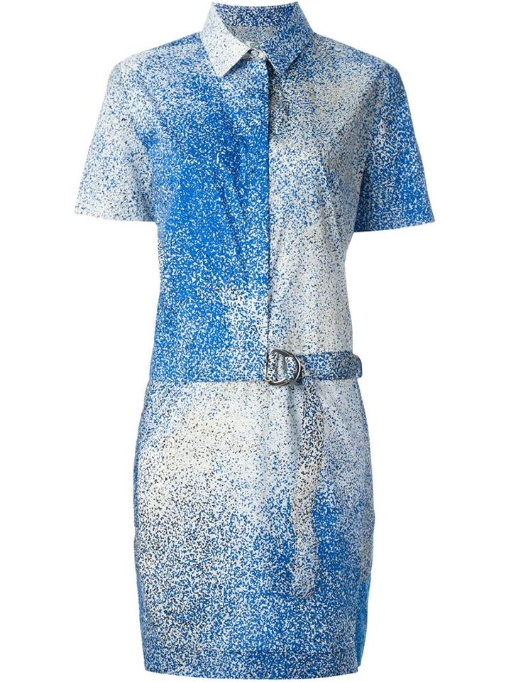 Kenzo 'sand' Shirt Dress
