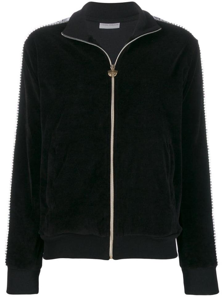 Chiara Ferragni Logomania Track Jacket - Black