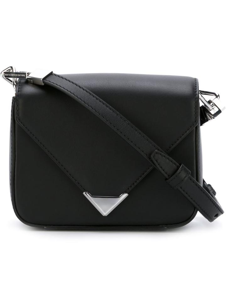 Alexander Wang Mini Prisma Crossbody Bag, Women's, Black, Calf Leather