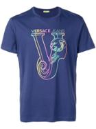 Versace Jeans Rainbow Logo T-shirt - Blue
