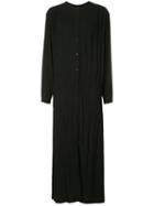 Rodebjer Maxi Shirt Dress, Women's, Size: Medium, Black, Viscose