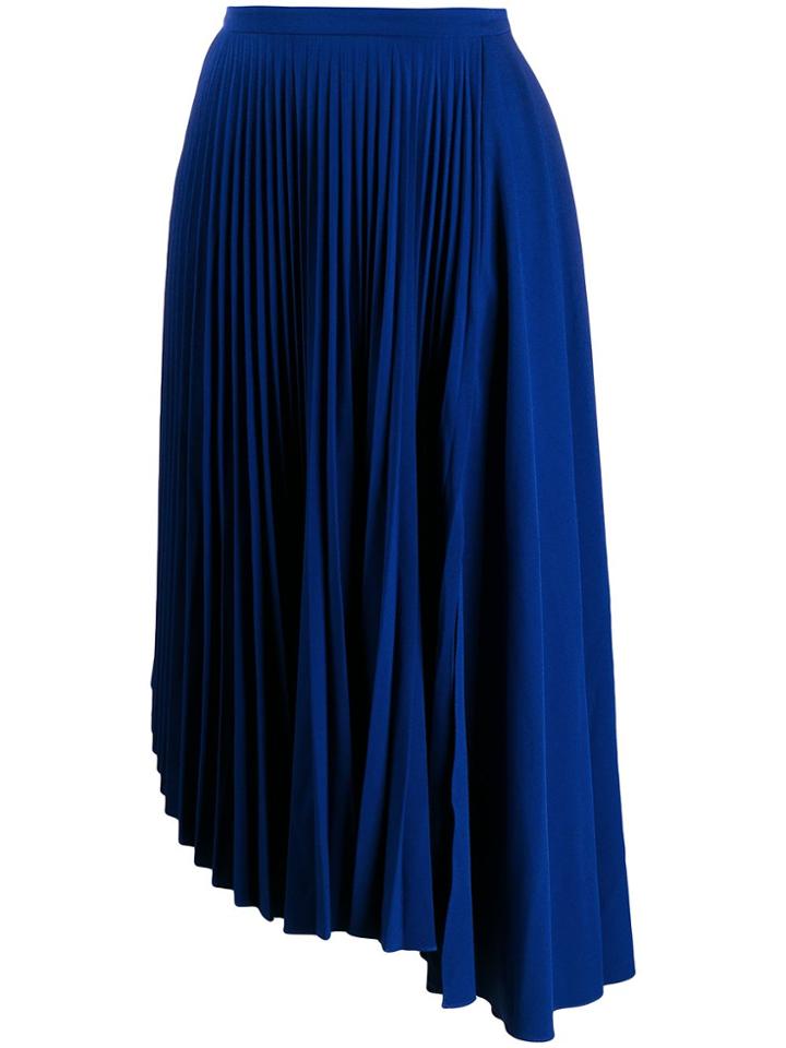 Markus Lupfer Maddie Pleat Skirt - Blue