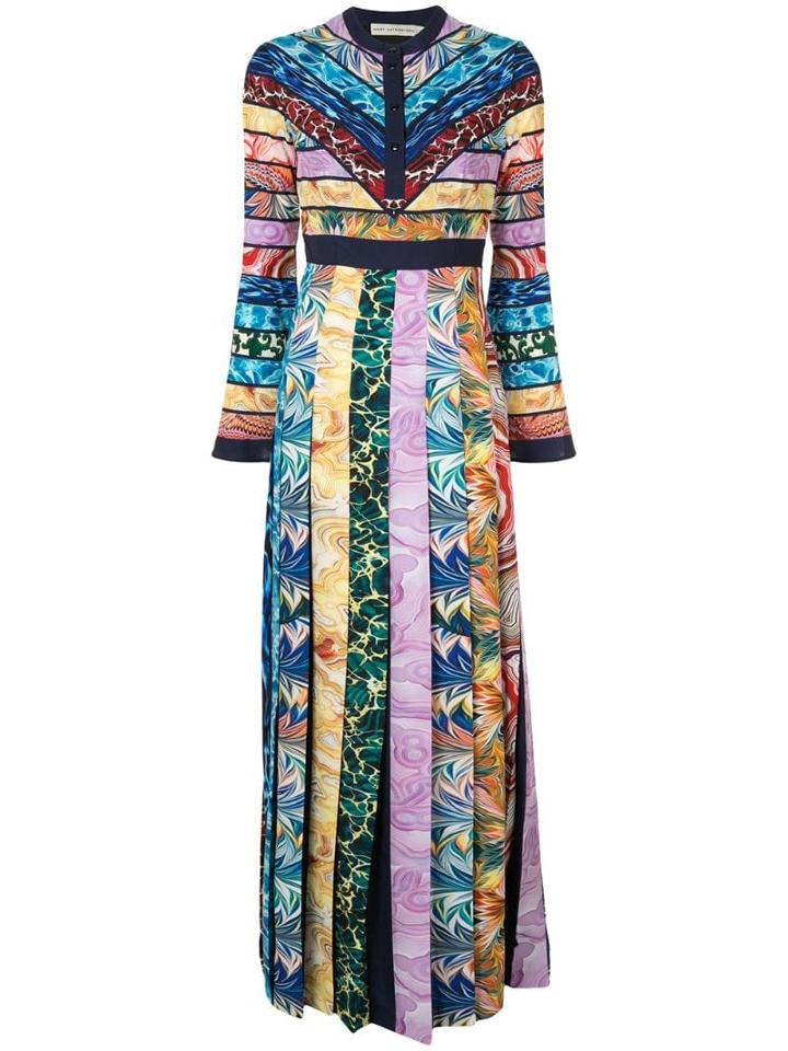 Mary Katrantzou Colour-block Maxi Dress - Multicolour