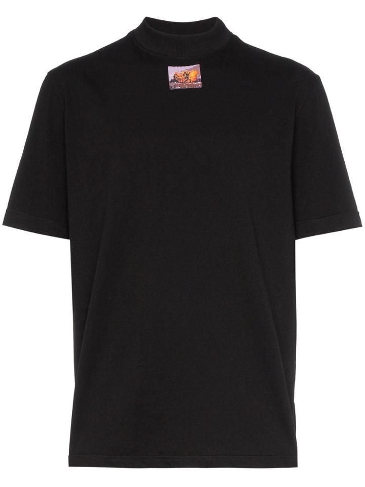 Boramy Viguier Printed Patch T-shirt - Black
