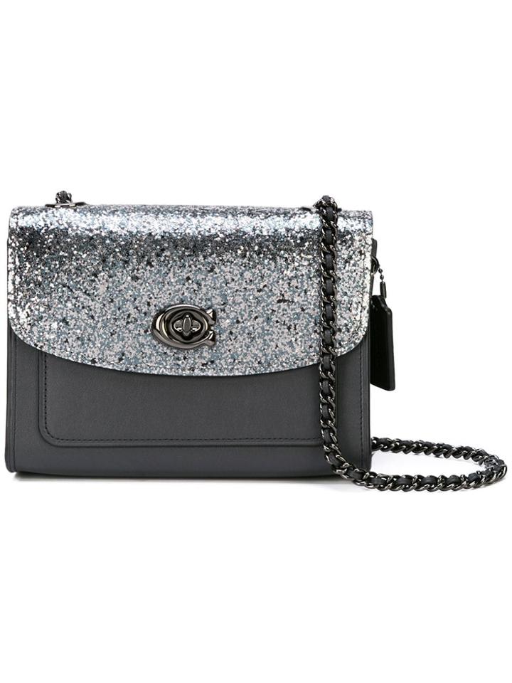 Coach Parker 18 Shoulder Bag - Black