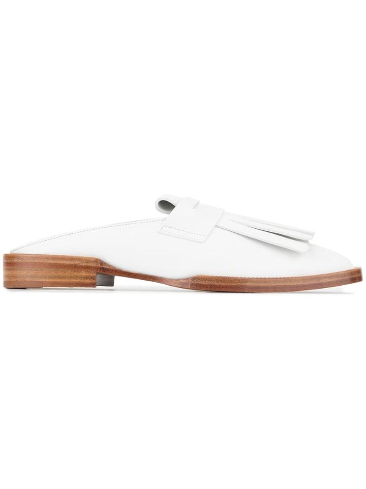 Clergerie Yumi Mules - White