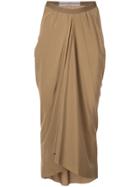 Rick Owens Babel Kite Skirt - Brown