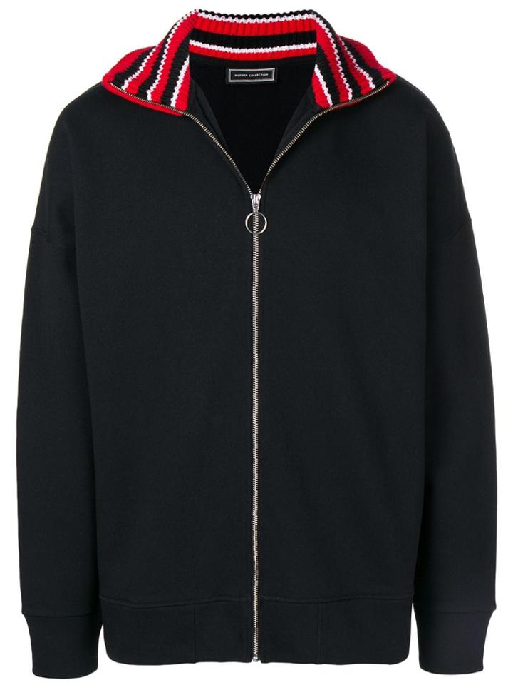 Hilfiger Collection Knit Collar Sweat - Black
