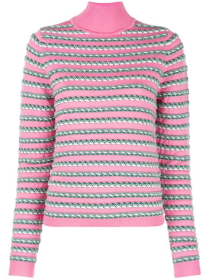 Rosie Assoulin Striped Sweater - Pink