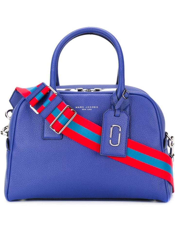Marc Jacobs Gotham Bauletto Tote, Women's, Blue, Leather