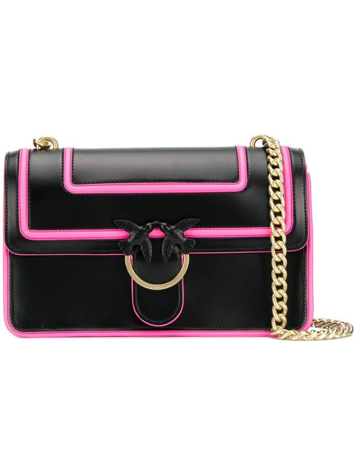 Pinko Lovefluo Shoulder Bag - Black