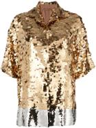 No21 Sequin Shirt - Pink