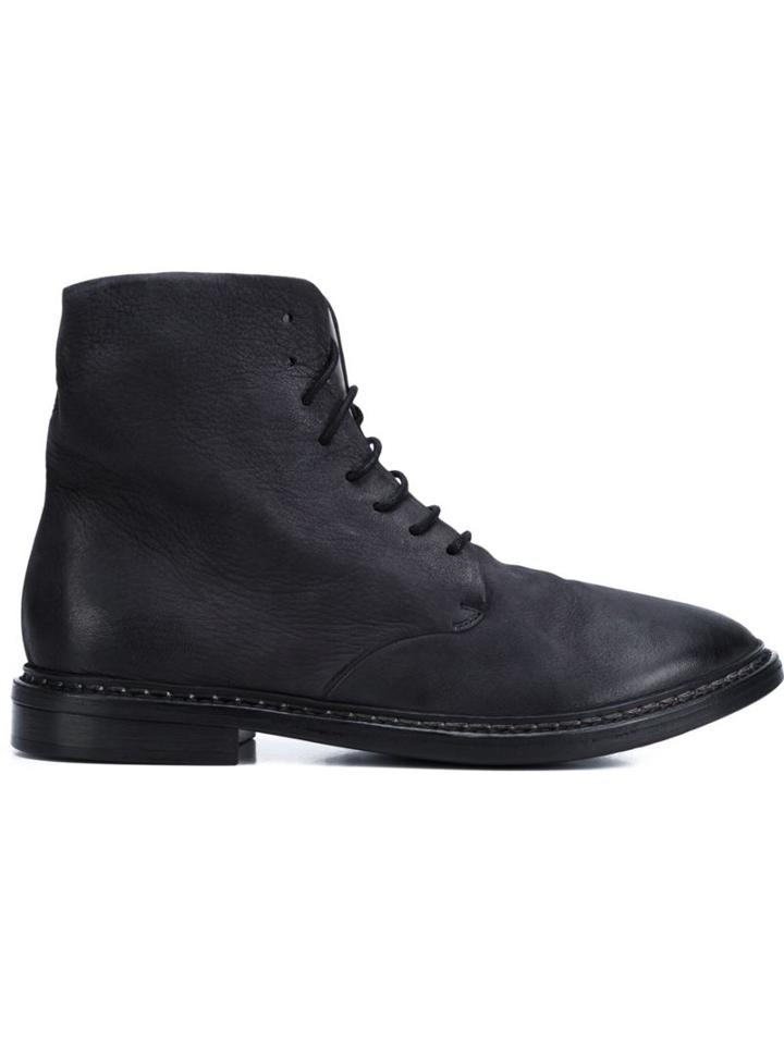 Marsèll Lace-up Boots, Men's, Size: 39, Black, Deer Skin
