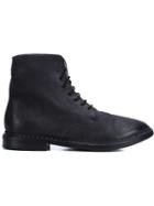 Marsèll Lace-up Boots, Men's, Size: 39, Black, Deer Skin
