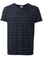 Saint Laurent - Striped T-shirt - Men - Cotton/linen/flax/polyester - S, Black, Cotton/linen/flax/polyester