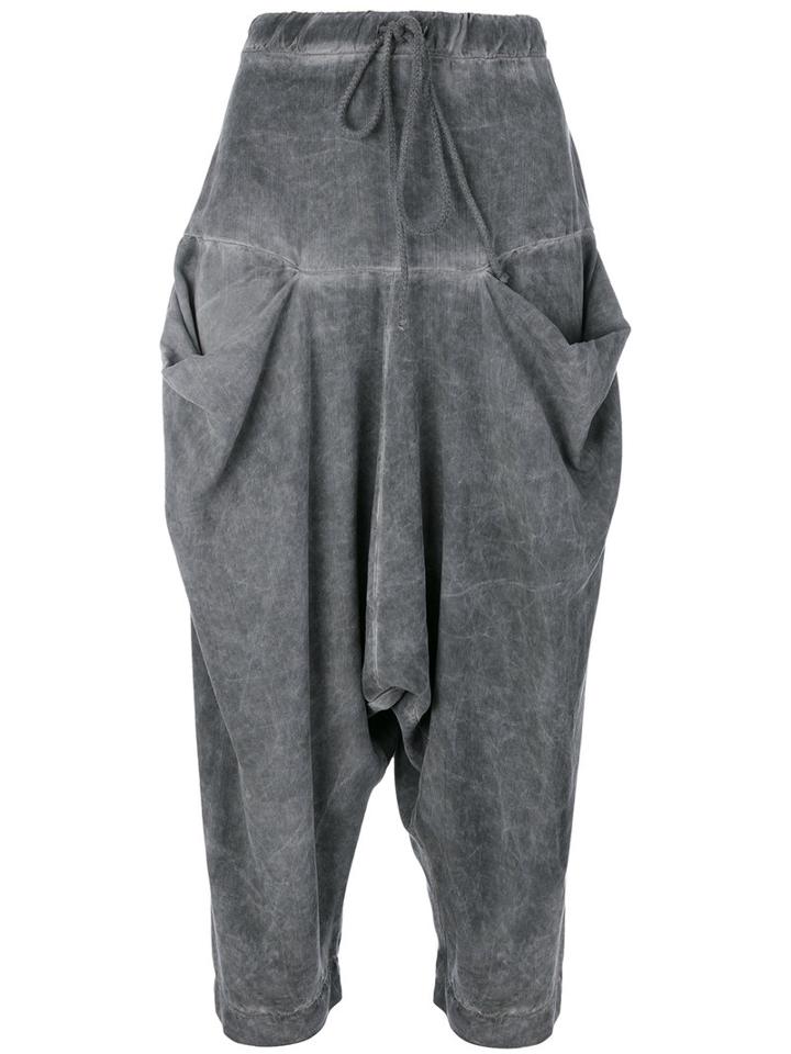 Lost & Found Rooms - Soft Pocket Trousers - Women - Tencel - S, Grey, Tencel