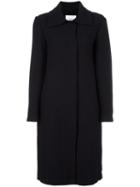 Dondup 'cinthia' Coat, Women's, Size: 40, Black, Silk/polyamide/acetate/wool