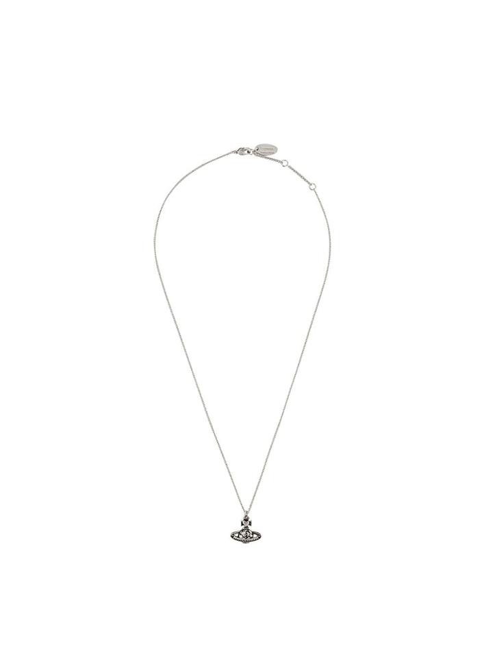 Vivienne Westwood Odelina Bas Relief Necklace - Silver