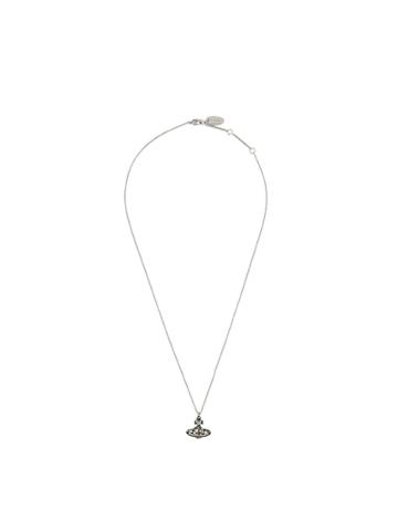 Vivienne Westwood Odelina Bas Relief Necklace - Silver