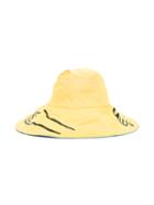 Wolf & Rita - Mains Hat - Kids - Cotton/spandex/elastane - One Size, Yellow/orange