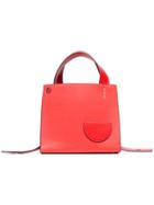 Danse Lente Margot Leather Top-handle Tote - Red