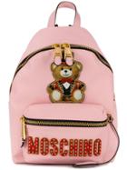 Moschino Teddy Circus Backpack - Pink