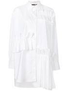 Mcq Alexander Mcqueen Ruffle Shirt - White