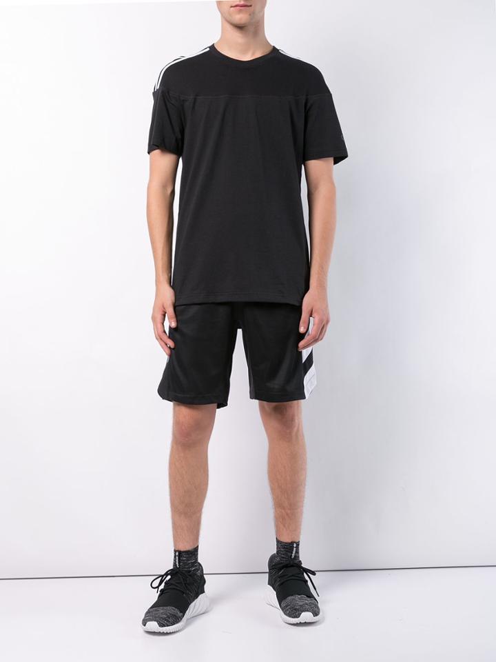 Adidas 3-stripes Short-sleeve T-shirt - Black