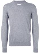 Maison Margiela Elbow Patch Classic Sweater - Grey