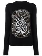 Christopher Kane Saint Christopher Sweater - Black