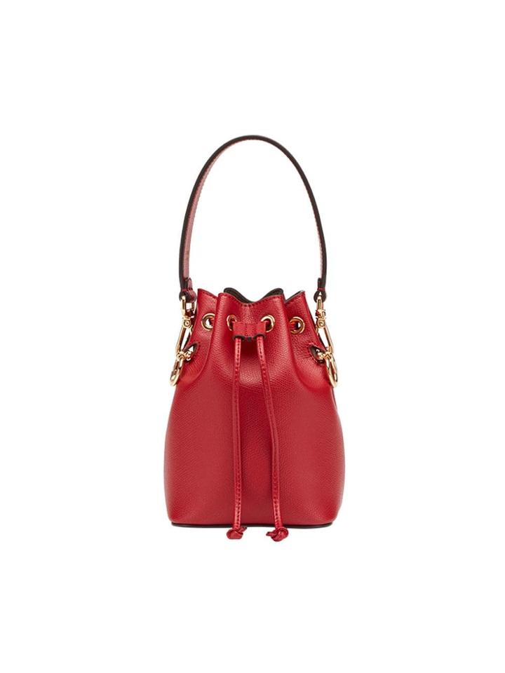 Fendi Mini Mon Tresor Bucket Bag - Red