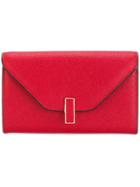 Valextra Rectangle Envelope Purse - Red